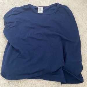 Navy free people top